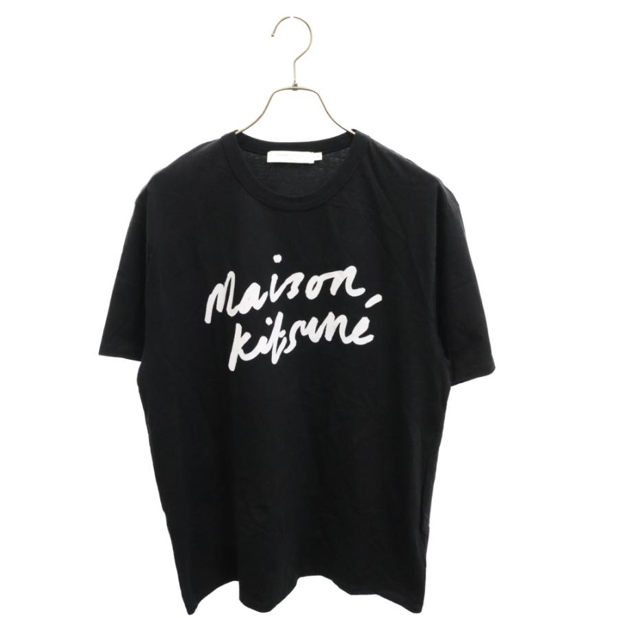 MAISON KITSUNE（メゾン キツネ） フロントロゴプリント 半袖Tシャツ