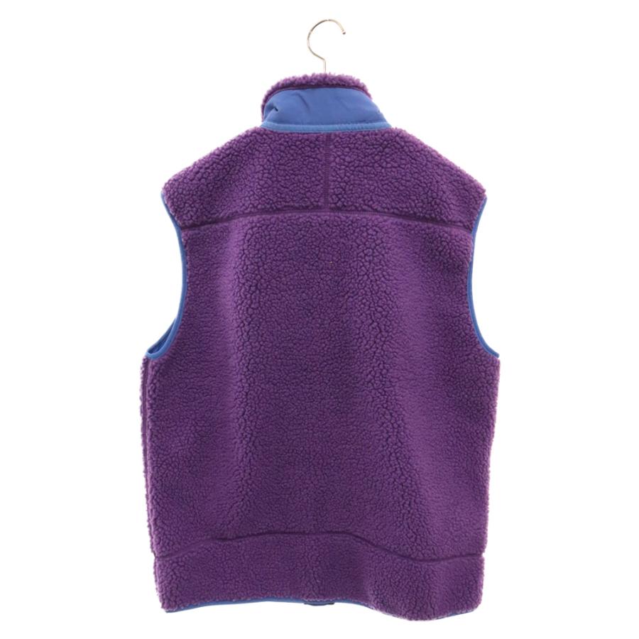 PATAGONIA パタゴニア Classic Retro-X Vest クラシックレトロ  フリースベスト パープル/ブルー 23048FA20｜shopbring｜02