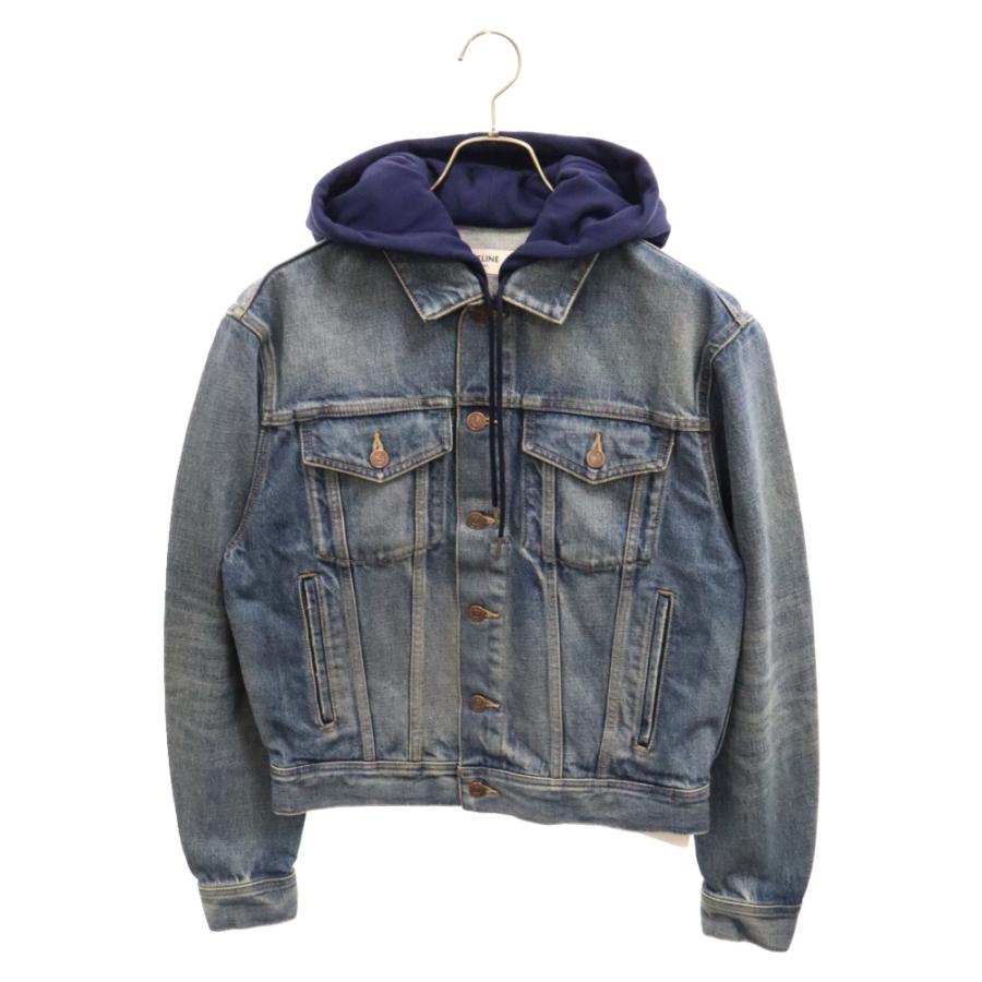 CELINE セリーヌ 22AW ウォッシュデニムフードロゴデニム CELINE セリーヌ 22AW ウォッシュデニムフードロゴデニム