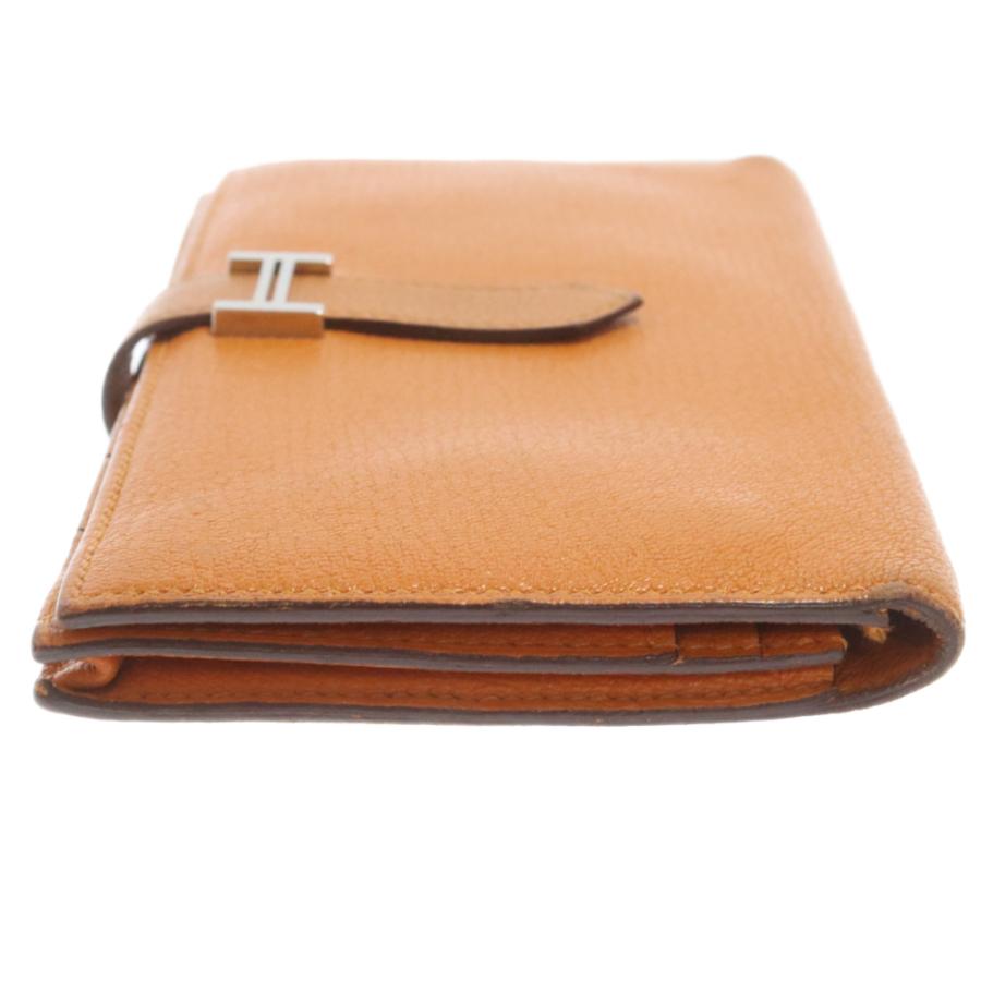 HERMES エルメス ベアンスフレ C刻印 シルバー金具 長財布