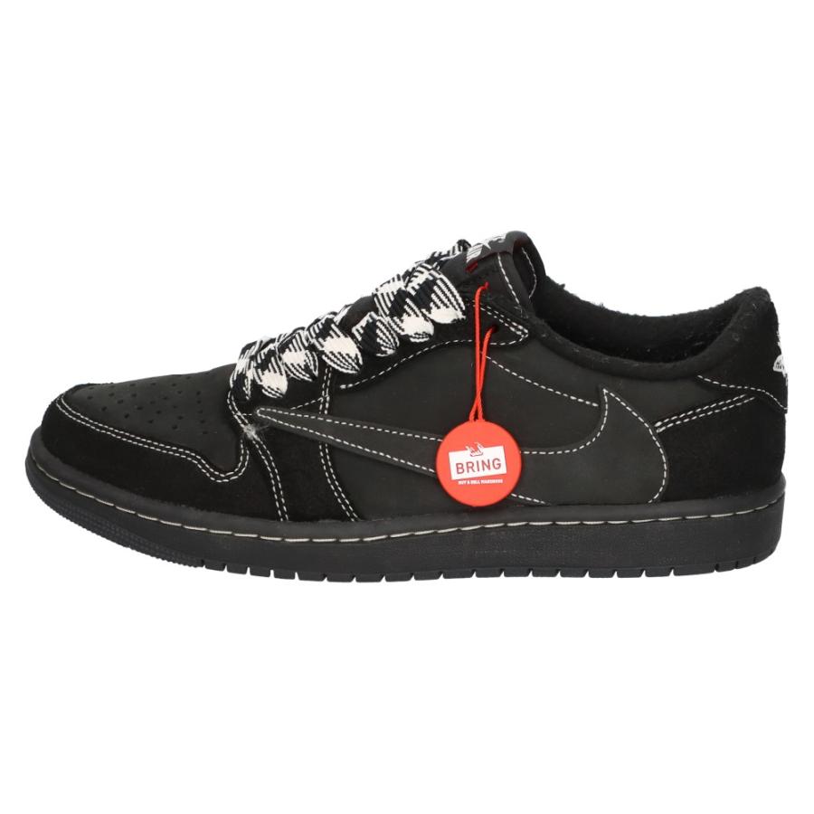 NIKE ナイキ トラヴィススコット エアジョーダン1ブラックファントム 