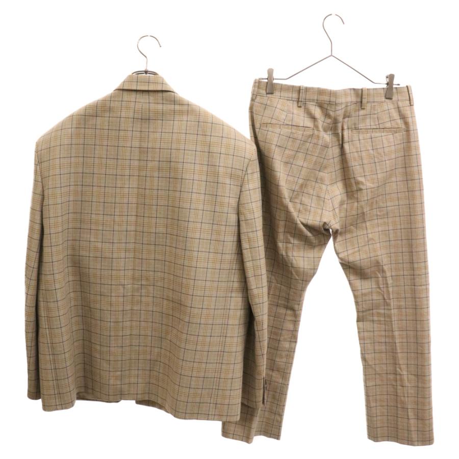 バレンシアガ 17SS チェック柄セットアップ ジャケット スラックス  