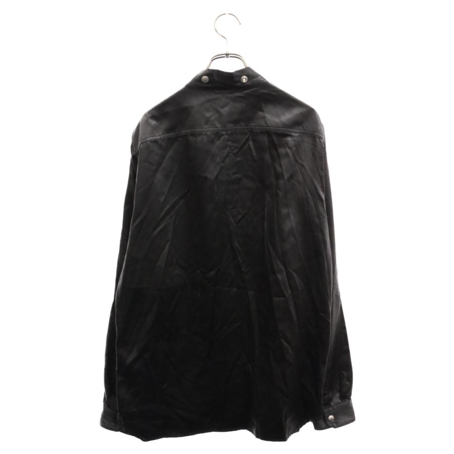 Rick Owens リックオウエンス 21AW LARRY SHIRT サテン ラリー Rick Owens リックオウエンス 21AW LARRY SHIRT サテン ラリー