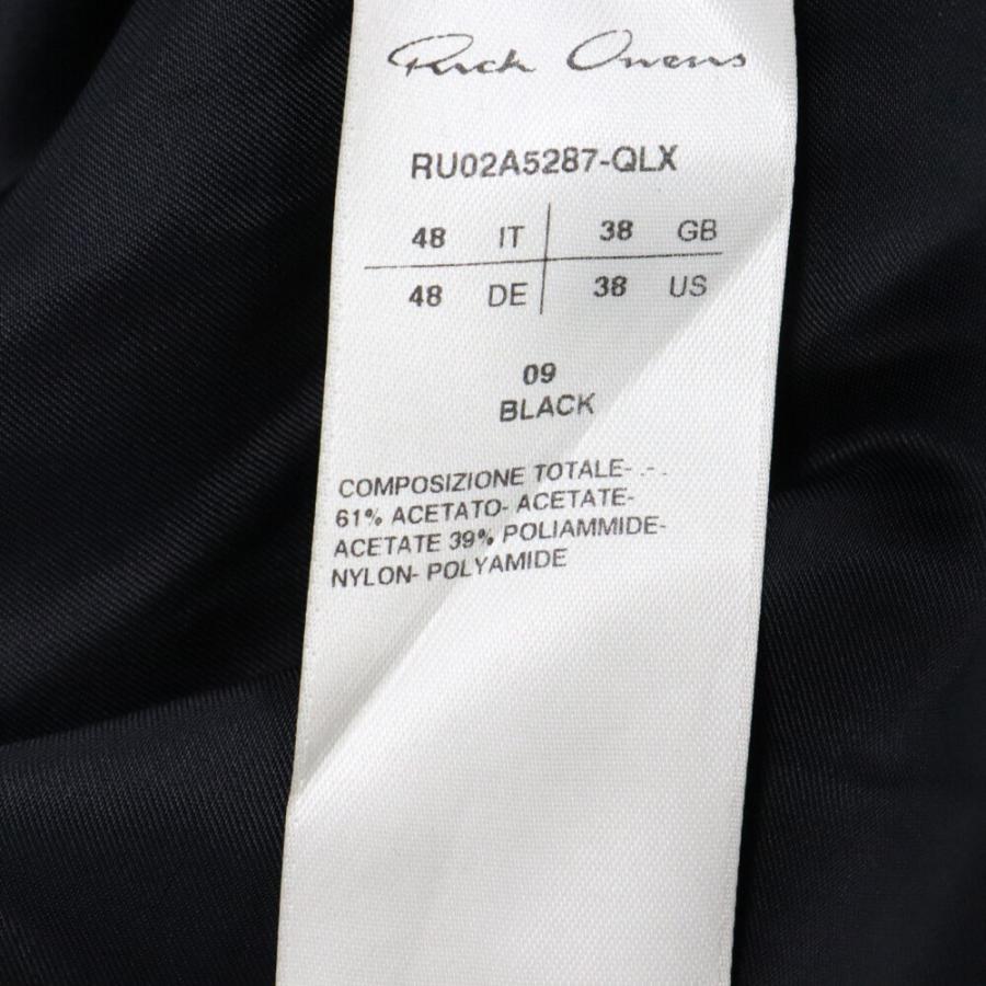 Rick Owens リックオウエンス 21AW LARRY SHIRT サテン ラリー Rick Owens リックオウエンス 21AW LARRY SHIRT サテン ラリー