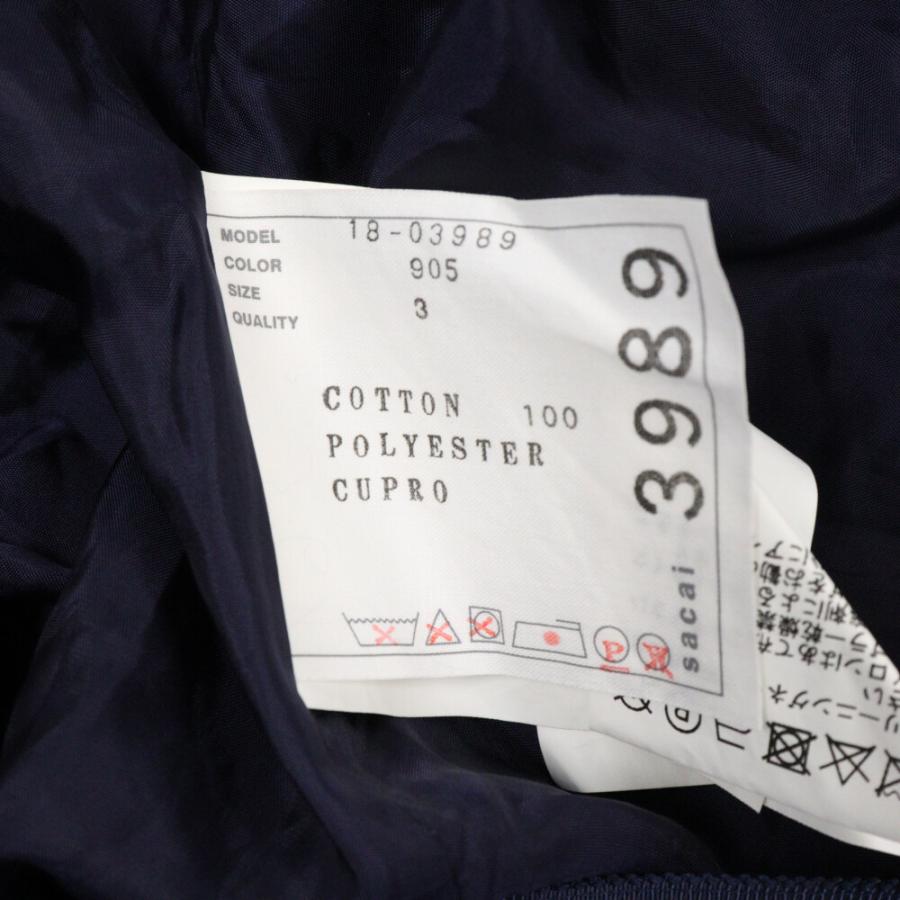 sacai（サカイ） Check Pleats Skirt チェック柄 シースルー プリーツ