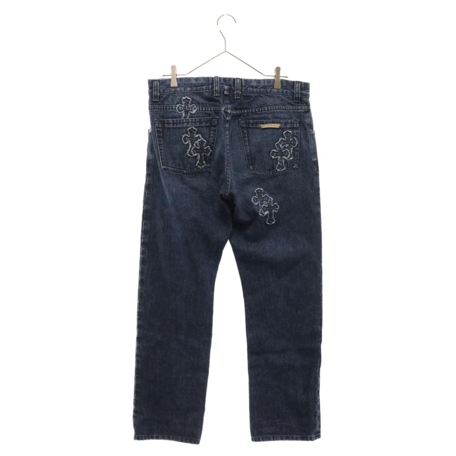CHROME HEARTS クロムハーツ JEAN STRTLG FBRC クロスパッチ デニム 