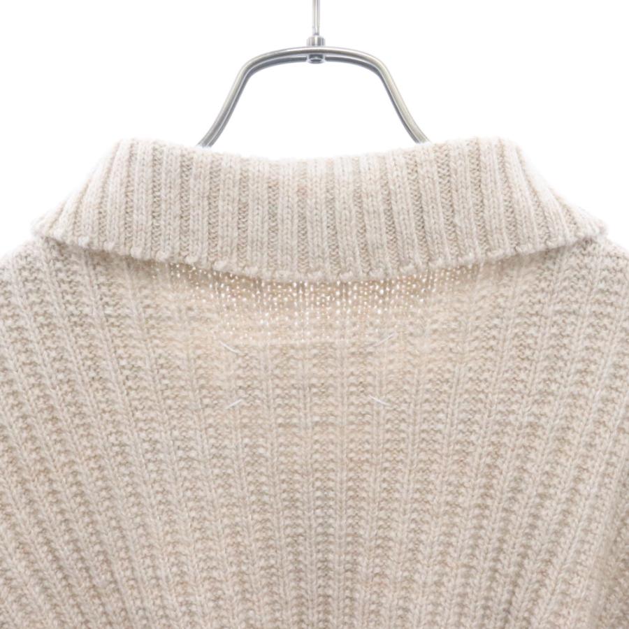 MARTIN MARGIELA（マルタン マルジェラ） 24SS DISTORTED KNIT ZIP SWEATER S67HP0026 ...