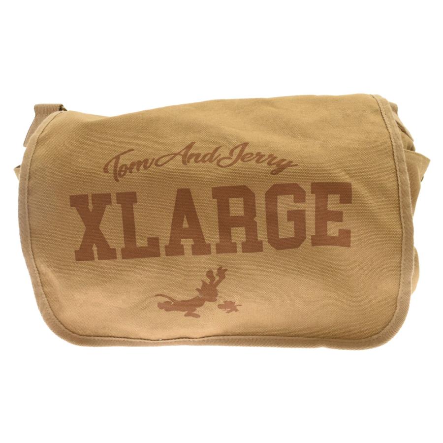 X-LARGE エクストララージ × Tom And Jerry Logo Print Shoulder Bag 