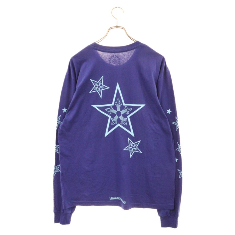 CHROME HEARTS（クロムハーツ） BLUE STAR LONG SLEEVE TEE バック 