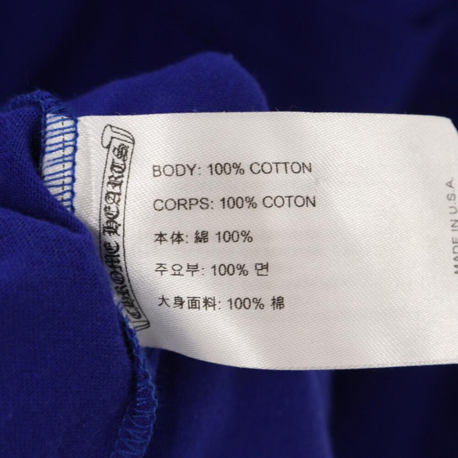 CHROME HEARTS クロムハーツ BLUE STAR LONG SLEEVE TEE バック