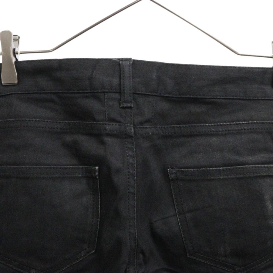 SAINT LAURENT PARIS サンローランパリ 13AW レザー切替 バイカー