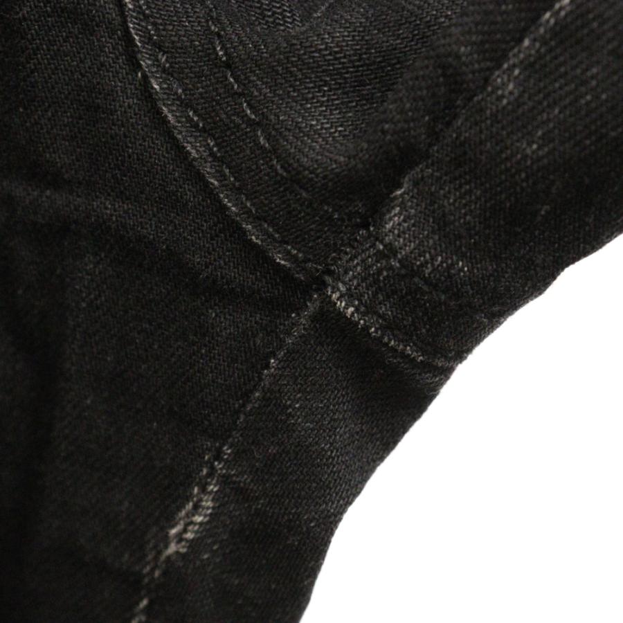 SAINT LAURENT PARIS サンローランパリ 13AW レザー切替 バイカー
