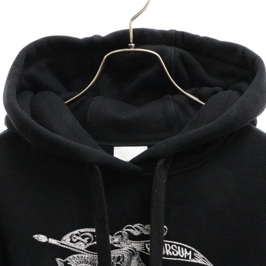 BURBERRY バーバリー 23AW フロント刺繍 プルオーバーパーカー  