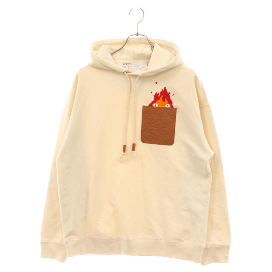 LOEWE（ロエベ） × ハウルの動く城 カルシファー レザー パッチ