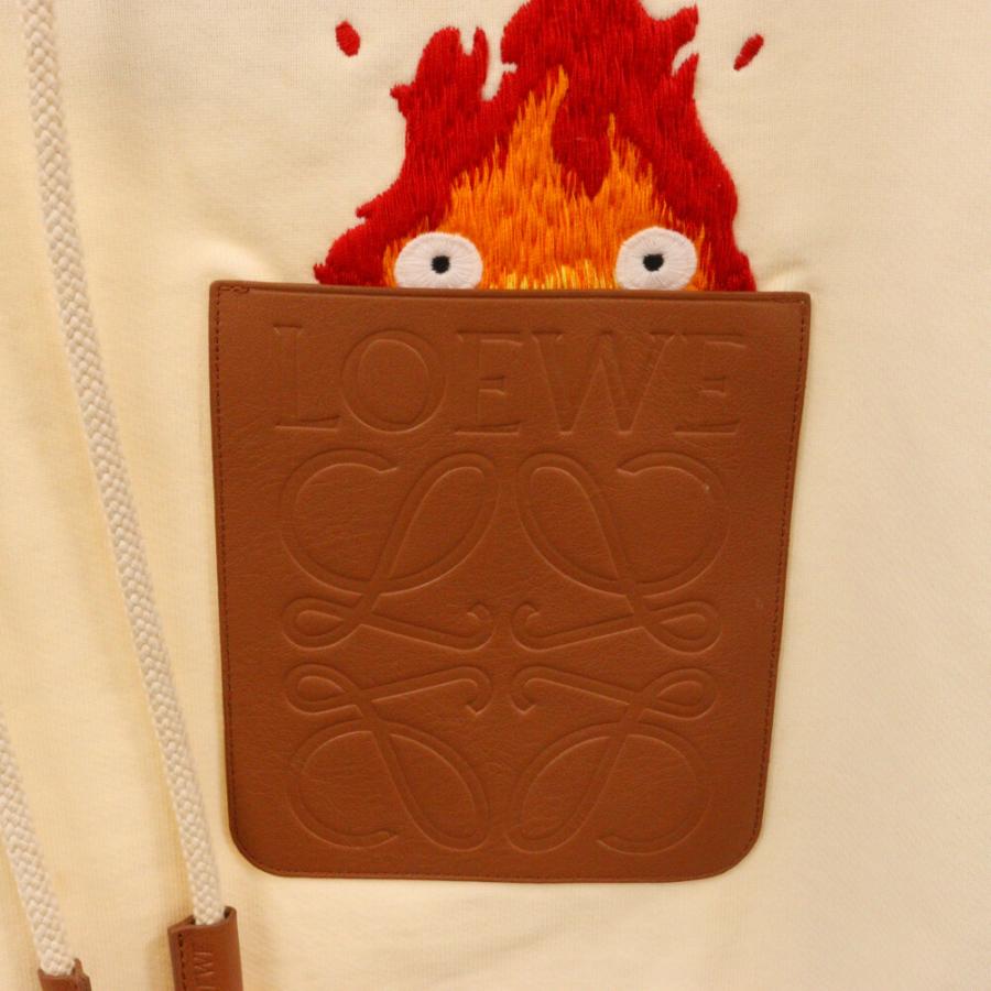 LOEWE（ロエベ） × ハウルの動く城 カルシファー レザー パッチ