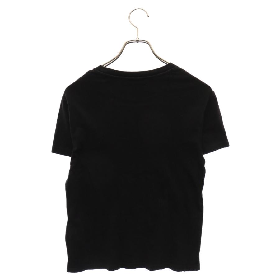 VALENTINO ヴァレンティノ フレアヘム ブラック Tシャツ VALENTINO(ヴァレンティノ) ロゴ レース Tシャツ トップス