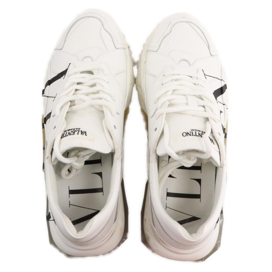 【美品】VLTN ヴァレンティノ プラットフォーム レザースニーカー 21SS VALENTINO（ヴァレンティノ） ヴァレンチノ 21SS サイドロゴ