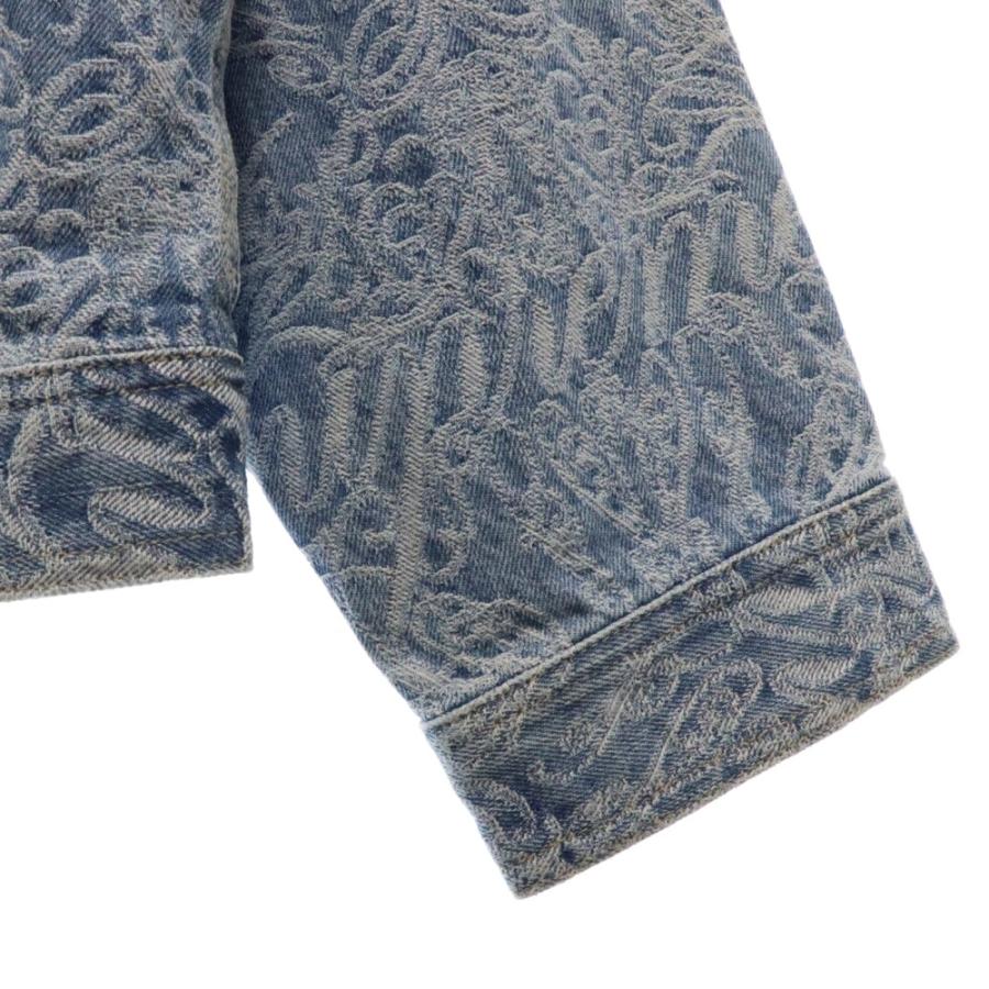 Supreme（シュプリーム） 22AW Script Jacquard Denim Trucker Jacket