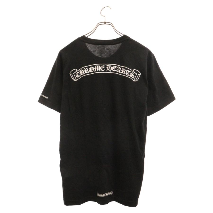CHROME HEARTS クロムハーツ バックスクロールラベルプリント半袖 