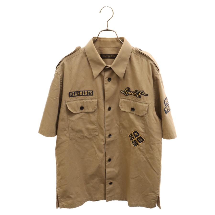 LOUIS VUITTON ルイヴィトン 17AW FRAGMENT LOGO MILITARY S/S LOUIS VUITTON ルイヴィトン 17AW FRAGMENT LOGO MILITARY S/S