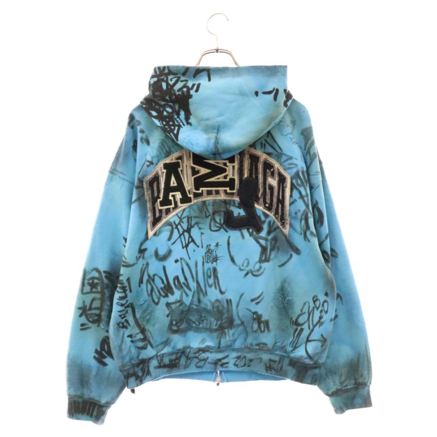 BALENCIAGA バレンシアガ 23SS MEDIUM FIT ZIP-UP HOODIE BALENCIAGA バレンシアガ 23SS MEDIUM FIT ZIP-UP HOODIE