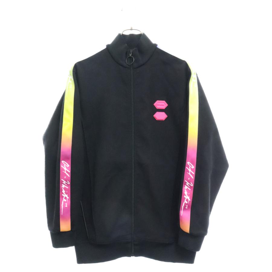 OFF-WHITE オフホワイト Nylon Logo Tape Track Jacket ナイロン ロゴ 