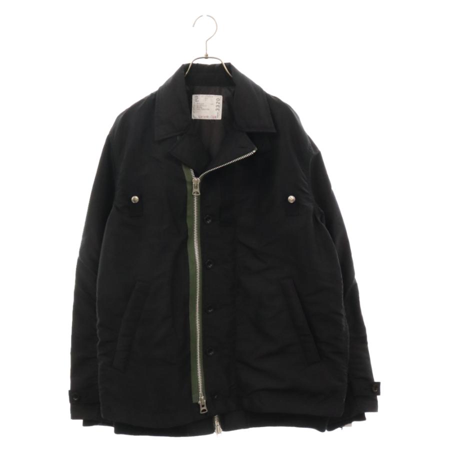 sacai Sacai サカイ コントラストトリム ボンバージャケット 24 sacai Sacai サカイ コントラストトリム ボンバージャケット 24