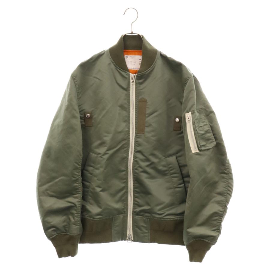 sacai Sacai サカイ Nylon Twill Blouson MA-1ボンバー sacai Sacai サカイ Nylon Twill Blouson MA-1ボンバー