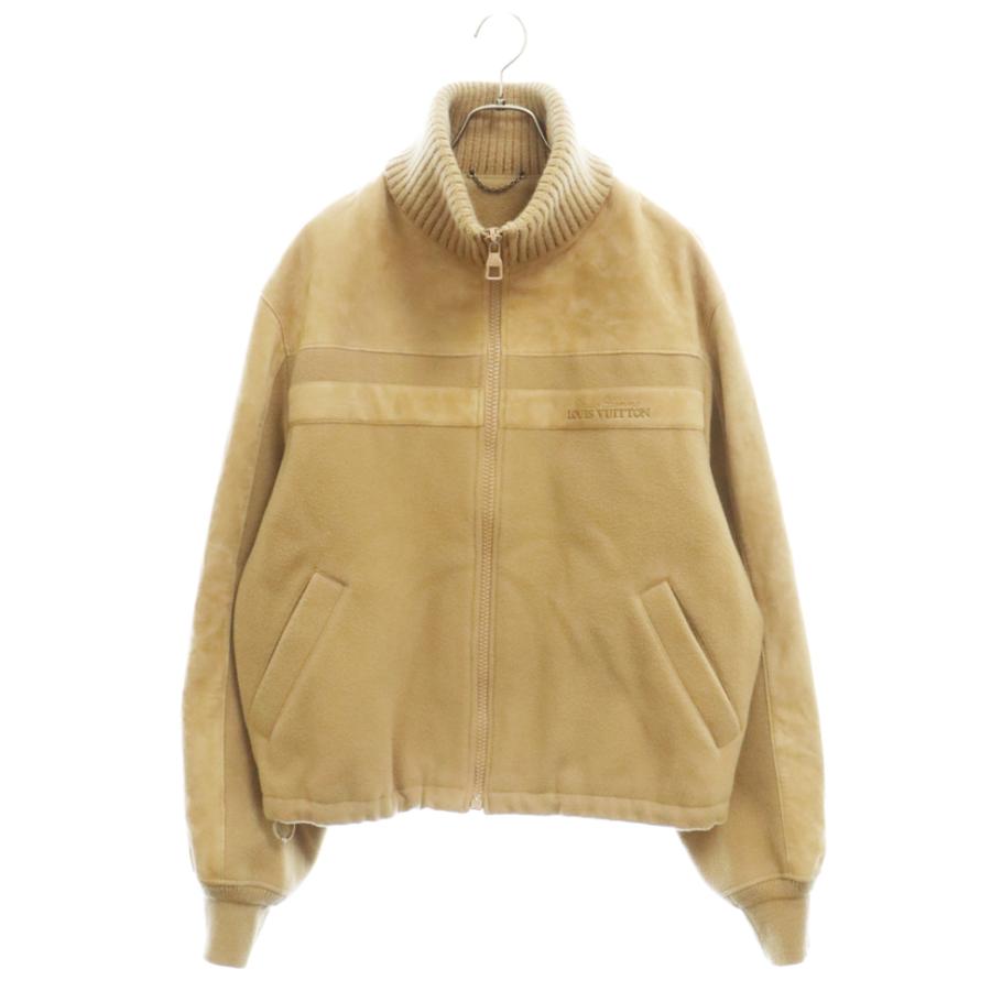 Louis Vuitton ルイヴィトン ラムレザーブルゾン ベージュ 48