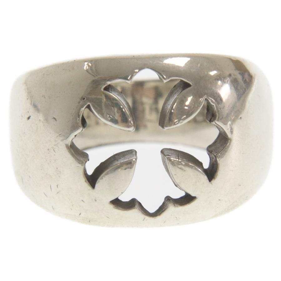 CHROME HEARTS クロムハーツ RING NGTV SPACE CH PLS/ネガティブ CHROME HEARTS クロムハーツ RING NGTV SPACE CH PLS/ネガティブ