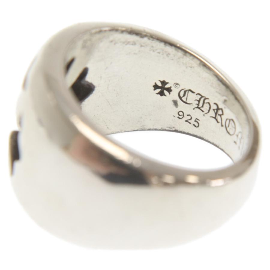 CHROME HEARTS クロムハーツ RING NGTV SPACE CH PLS/ネガティブ CHROME HEARTS クロムハーツ RING NGTV SPACE CH PLS/ネガティブ
