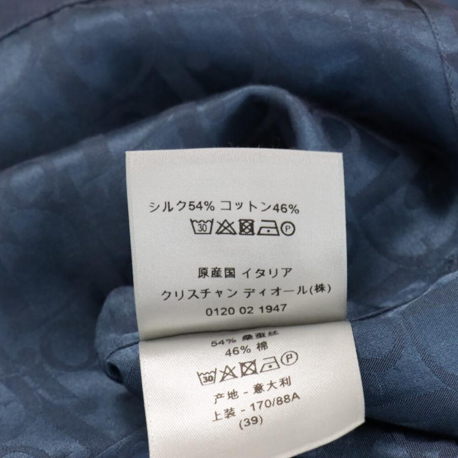 ディオール 21SS Oblique Jacquard Short-Sleeve Shirt オブリーク