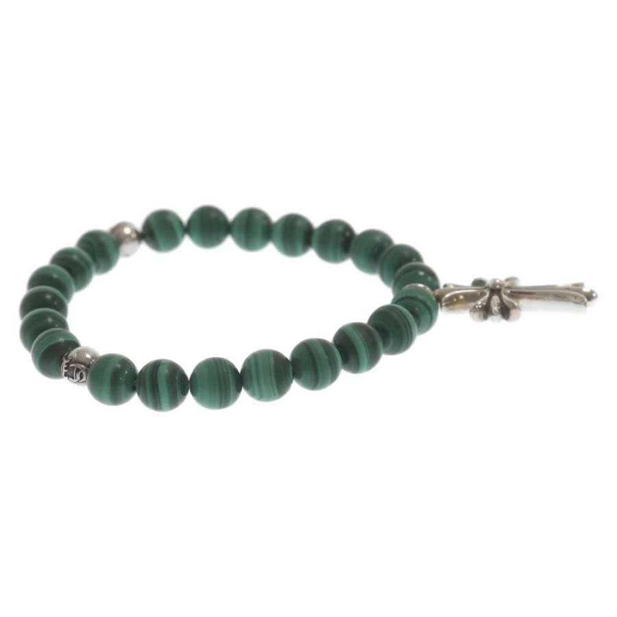 Chrome Hearts グリーンビーズブレスレット クロムハーツ 6mm グリーン ビーズ ブレスレット -SHENGLI ROAD