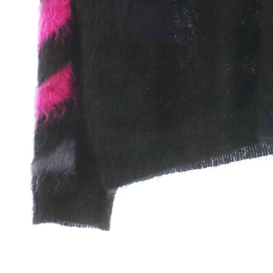 オフホワイト 18AW Brushed Mohair Knit ブラッシュドモヘア混 オフホワイト 18AW Brushed Mohair Knit ブラッシュドモヘア混