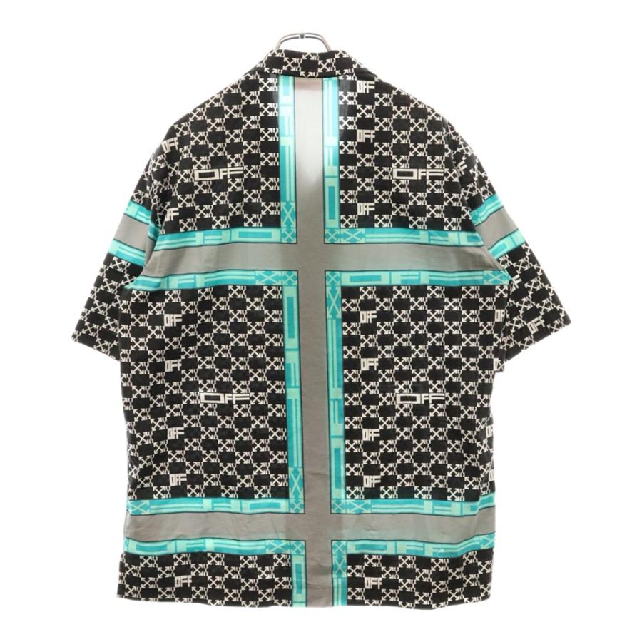 OFF-WHITE オフホワイト 22SS モノグラム クロス アロー ロゴ 総柄半袖