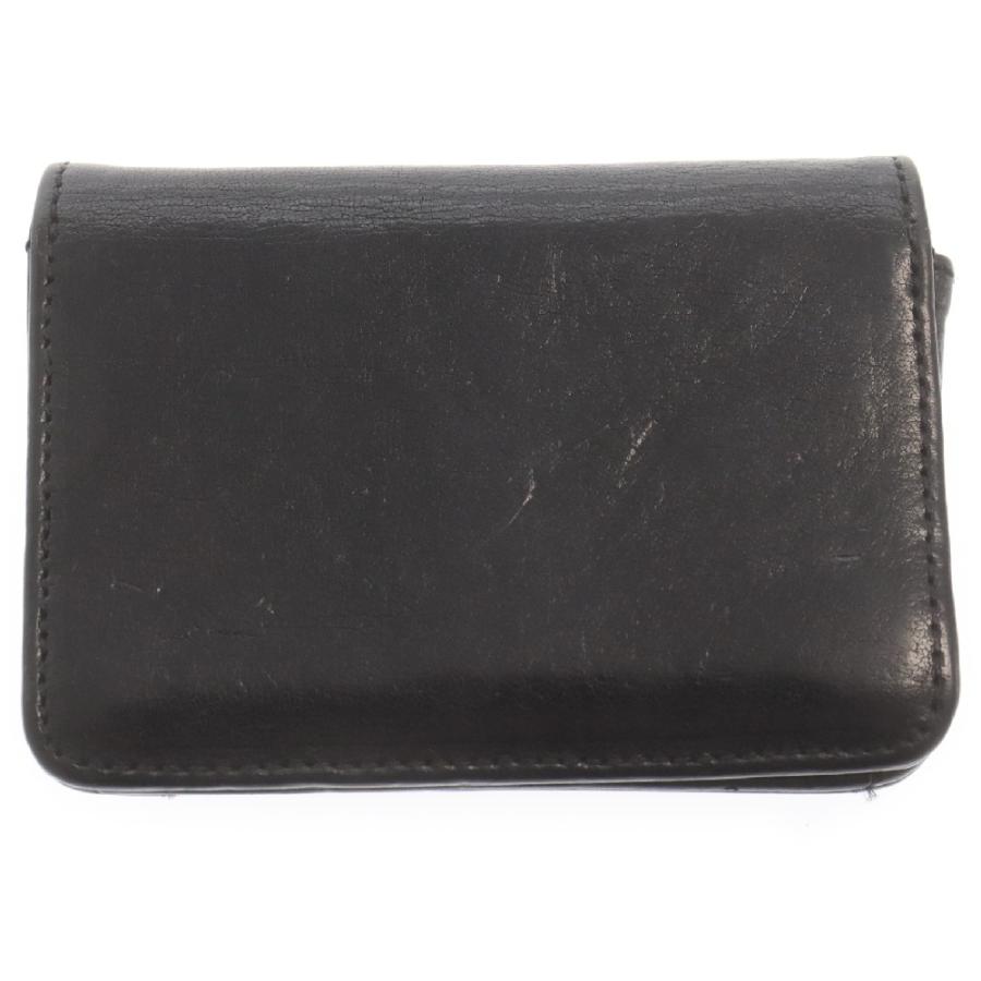 クロムハーツ 3ポケット カードケース 名刺入れ レザー