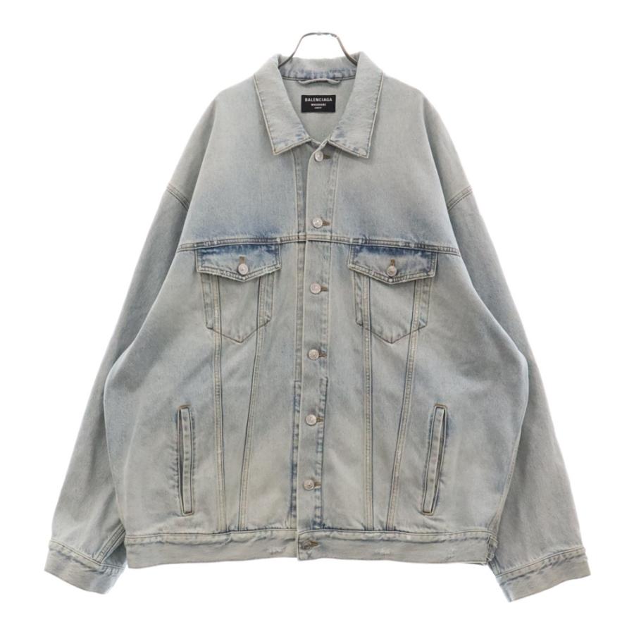 BALENCIAGA バレンシアガ 22SS ウォッシュド加工 メタルロゴ BALENCIAGA バレンシアガ 22SS ウォッシュド加工 メタルロゴ