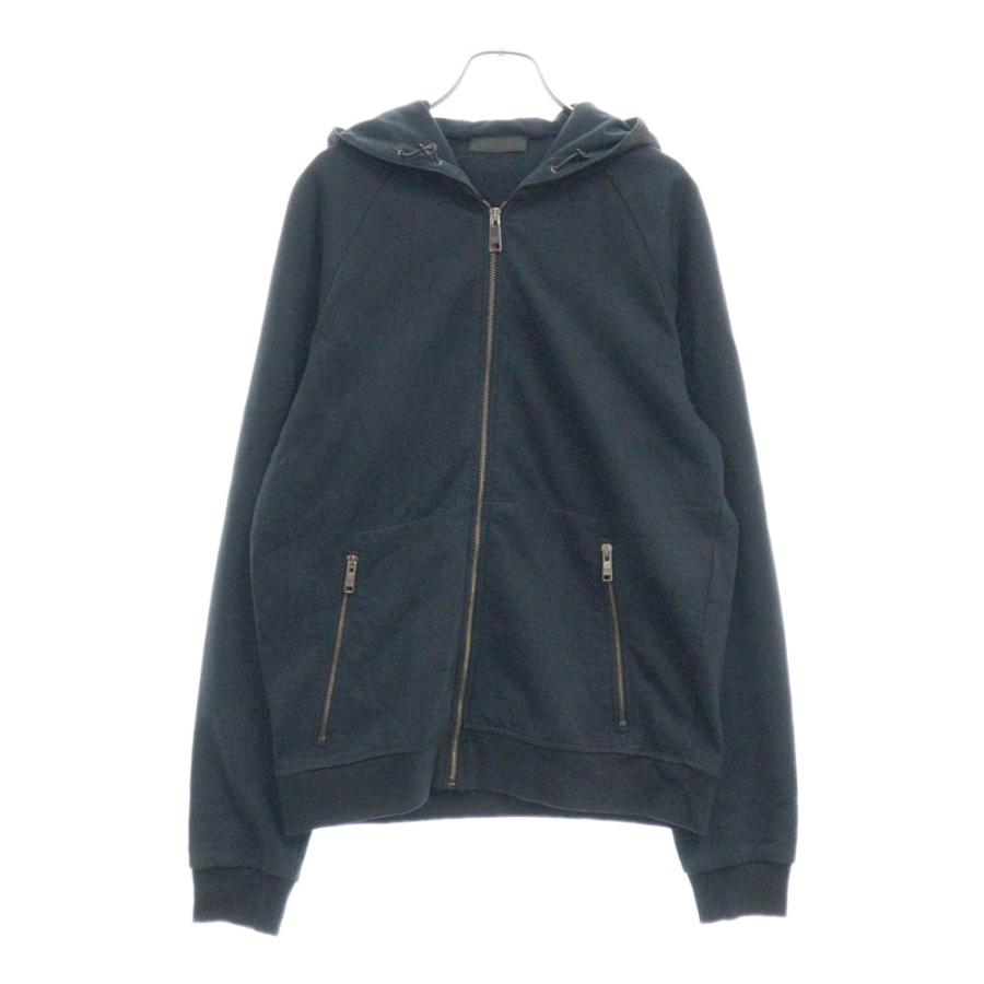 PRADA プラダ ラバーロゴ ジップアップパーカー SJC185 R131 