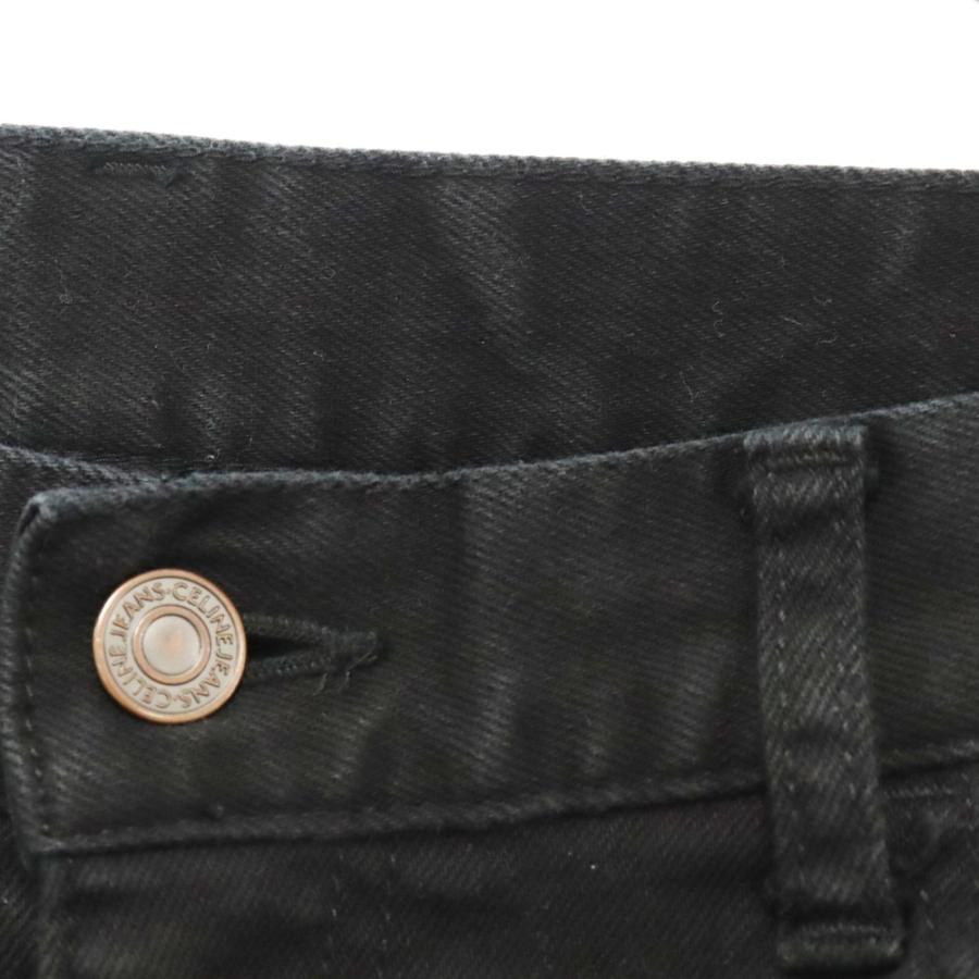CELINE セリーヌ STREATCH SKINNY PANTS N020 786D 38NJ ストレッチスキニーパンツ デニムパンツ ブラック CELINE（セリーヌ） STREATCH SKINNY PANTS N020 786D 38NJ ストレッチ