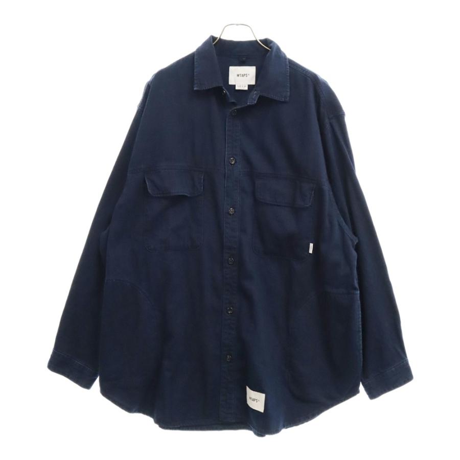 WTAPS ダブルタップス 23SS COTTON.DENIM SHIRT コットンデニム長袖 
