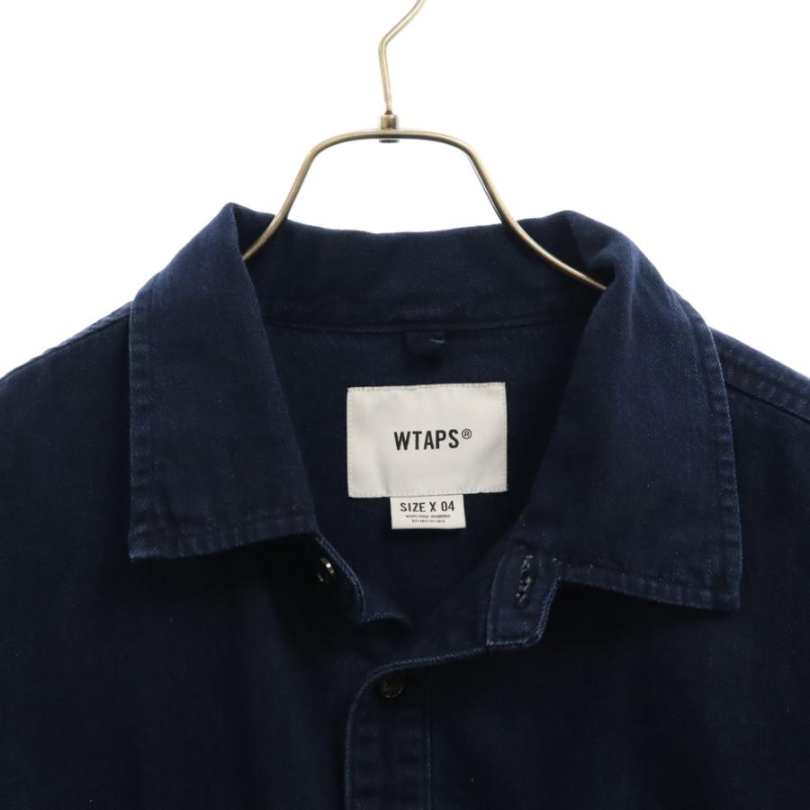 WTAPS ダブルタップス 23SS COTTON.DENIM SHIRT コットンデニム長袖 