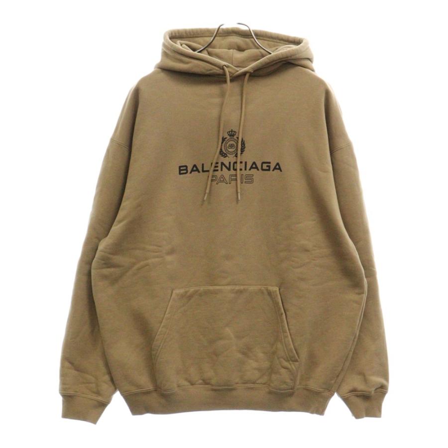 BALENCIAGA バレンシアガ フロントロゴプリント プルオーバー 