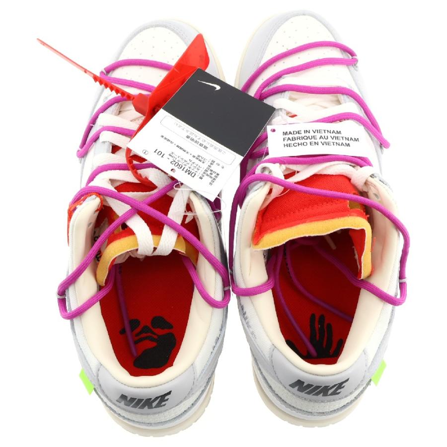 NIKE ナイキ × オフホワイト ダンクロー ローカットスニーカー  