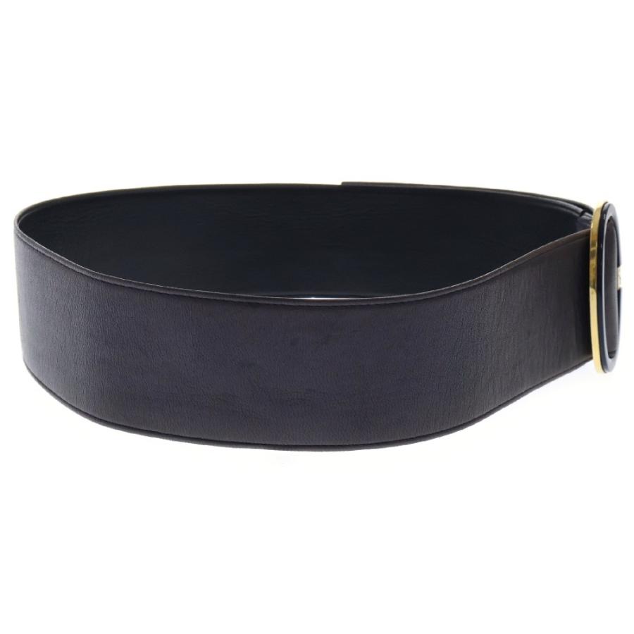 Christian Dior クリスチャンディオール Adjustable Leather Belt 