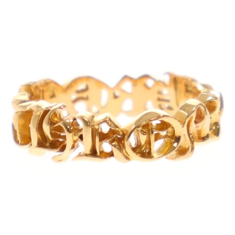 CHROME HEARTS クロムハーツ 22K Script Band Ring スクリプト CHROME HEARTS クロムハーツ 22K Script Band Ring スクリプト