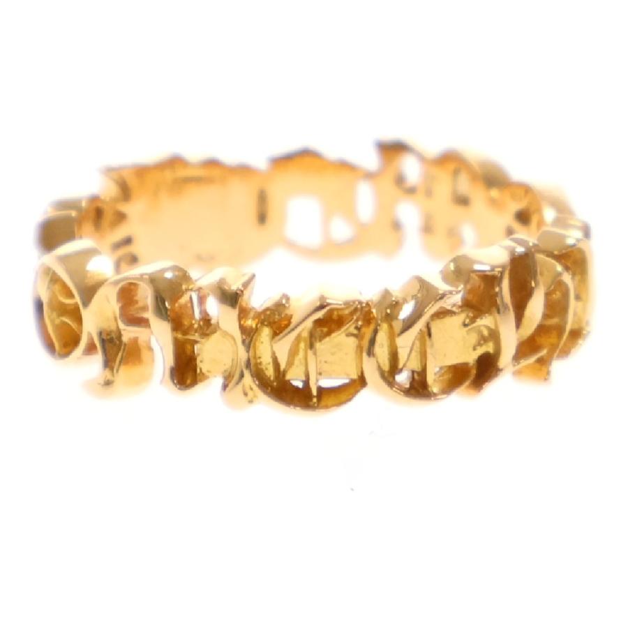 CHROME HEARTS（クロムハーツ） 22K Script Band Ring スクリプト