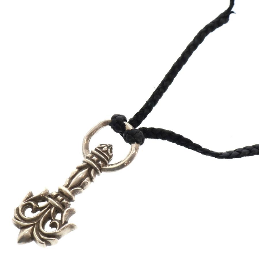 CHROME HEARTS クロムハーツ FILIGREEPULL LEATHER BRAID フィリグリー 