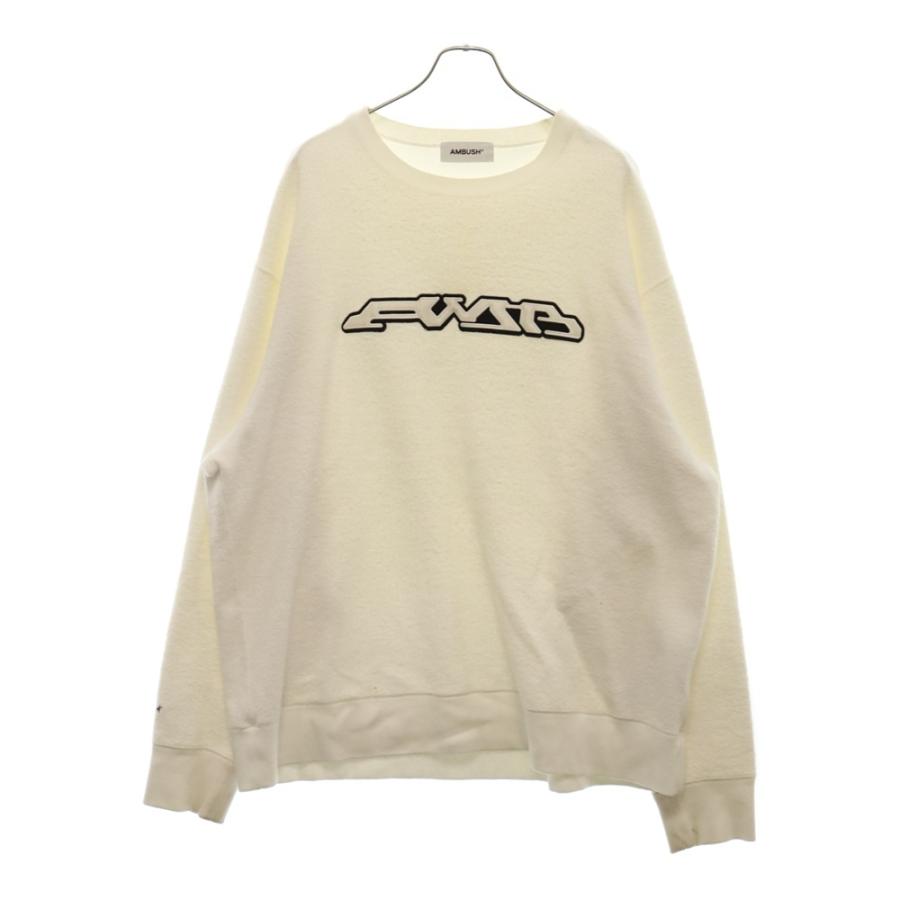 AMBUSH アンブッシュ SWEATSHIRT WITH LOGO PATCH フロントロゴ刺繍  