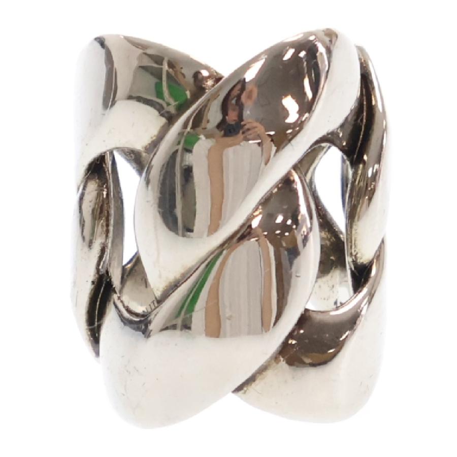 Alexander McQueen アレキサンダーマックイーン OVERSIZE CHAIN RING 