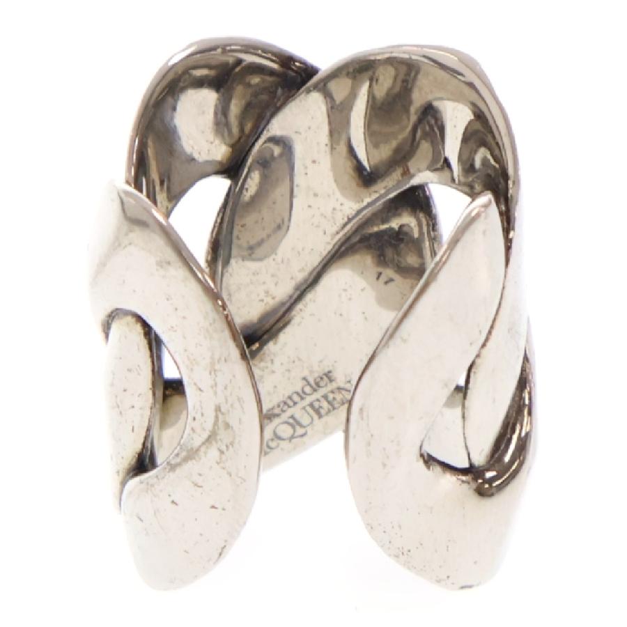 Alexander McQueen アレキサンダーマックイーン OVERSIZE CHAIN RING 